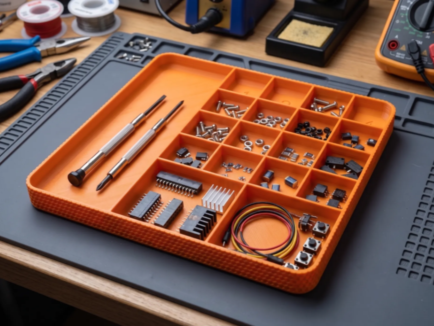 Bandeja Organizadora com Divisórias — Impressão 3D