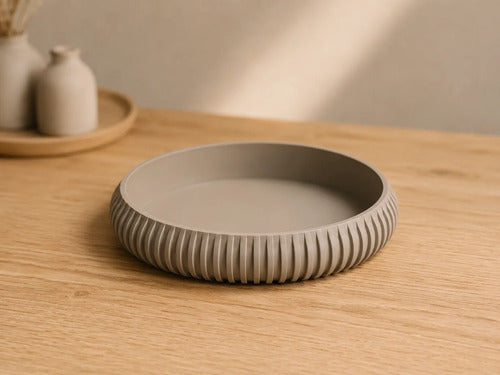 Tigela Decorativa Estilo Japandi Bege