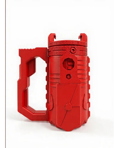 Suporte Tático Para Latas 250ml - Printoustudio3D Vermelho
