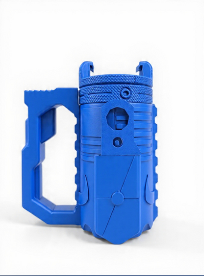 Caneca Tática Porta Lata 250ml – Trilhos Picatinny | Impressão 3D