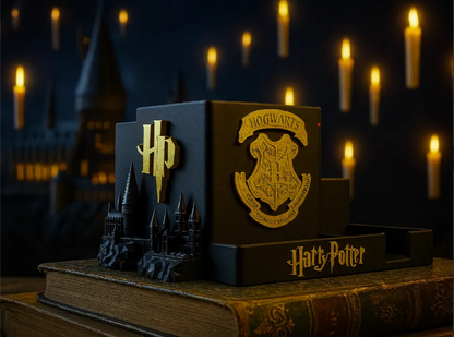 Porta Caneta Harry Potter - Organizador de Mesa Impressão 3D