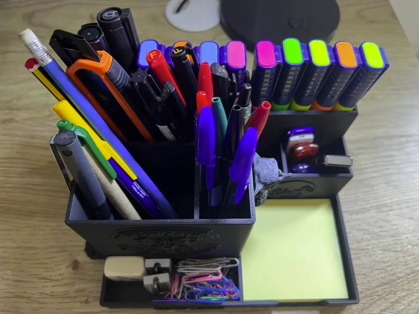 Porta Caneta Harry Potter - Organizador de Mesa Impressão 3D