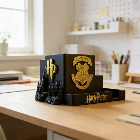 Porta Caneta Harry Potter - Organizador de Mesa Impressão 3D