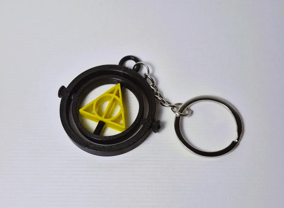 Kit 3 Chaveiros Harry Potter com Clicker - Impressão 3D