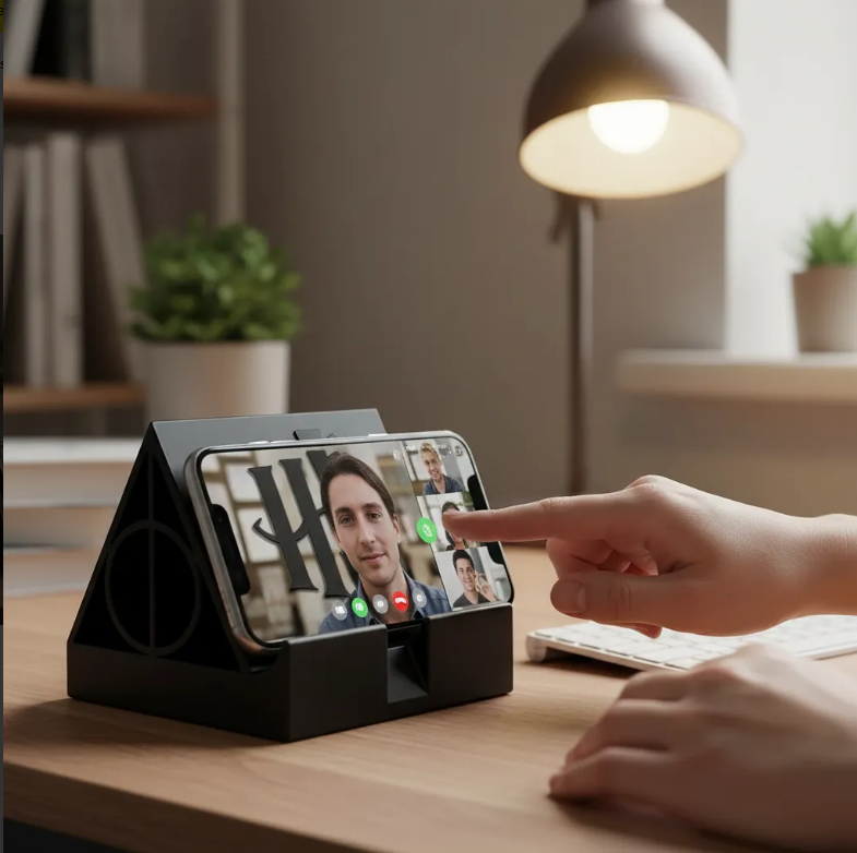 Suporte Celular e Tablet Harry Potter - Mesa e Escritório PLA 3D