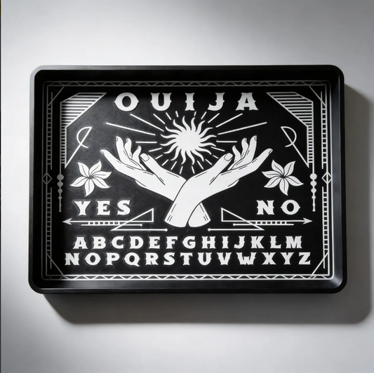 Bandeja Decorativa Tábua Ouija em PLA 3D - 23x15cm