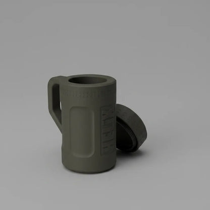 Porta Lata Tática Helix Charlie - Verde Escuro 330ml | Impressão 3D