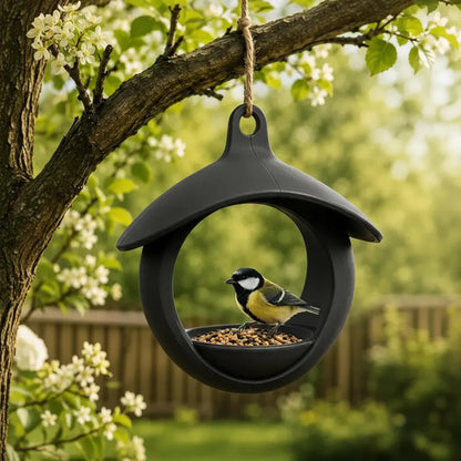 Comedouro para Pássaros - Alimentador Decorativo para Jardim | Impressão 3D
