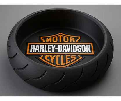 Bandeja Decorativa Harley Davidson 3D - Organize com Estilo