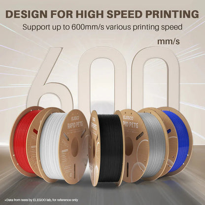 Filamento PETG Elegoo Rapid 1kg – Vermelho