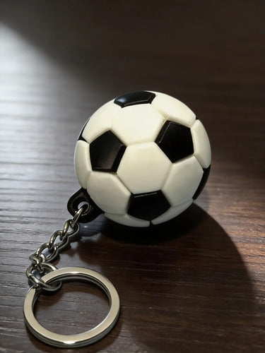Chaveiros Bola Futebol Premium - Coleção de 10