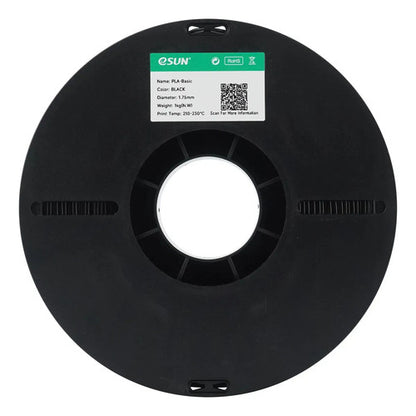 Filamento eSUN PLA 1kg – Preto