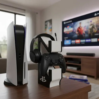 Suporte para Controle PS3, PS4, PS5 e Xbox - 2 Lugares | Impressão 3D