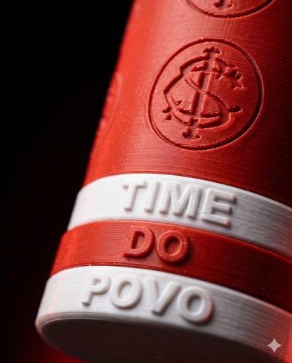 Porta Latas Sport Club Internacional 473ml Edição Exclusiva - Impressão 3D