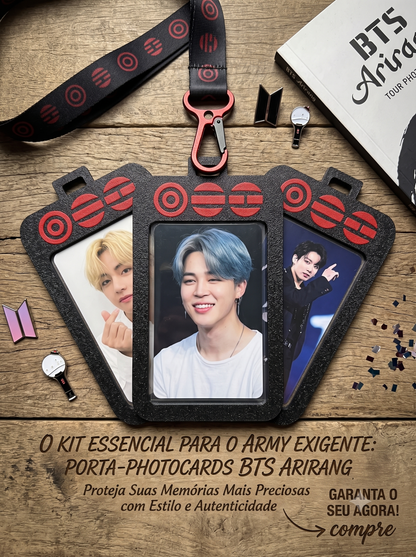 Porta Photocard BTS Premium | Proteja Suas Photocards com Estilo