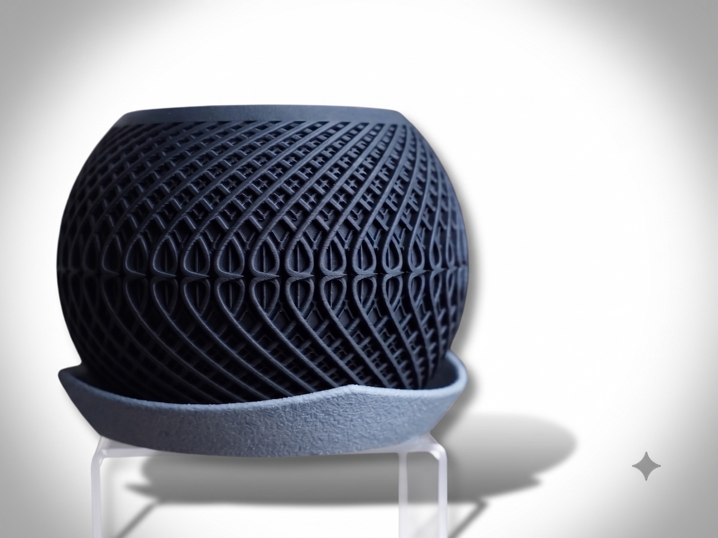 Vaso Cinético Decorativo – Impressão 3D