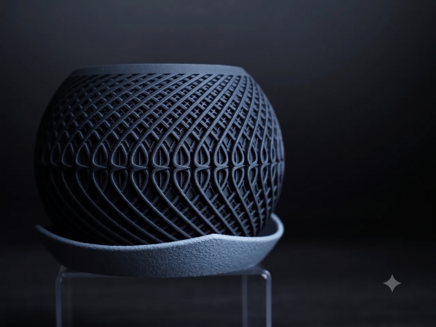 Vaso Cinético Decorativo – Impressão 3D