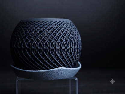 Vaso Cinético Decorativo – Impressão 3D