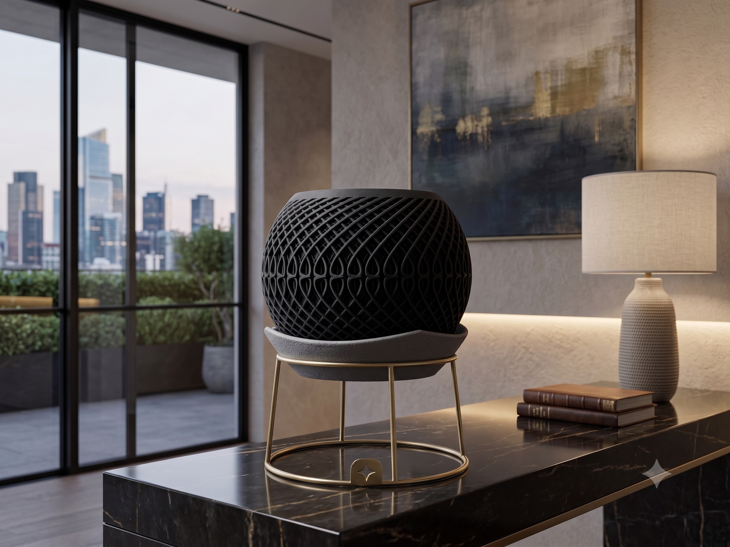 Vaso Cinético Decorativo – Impressão 3D