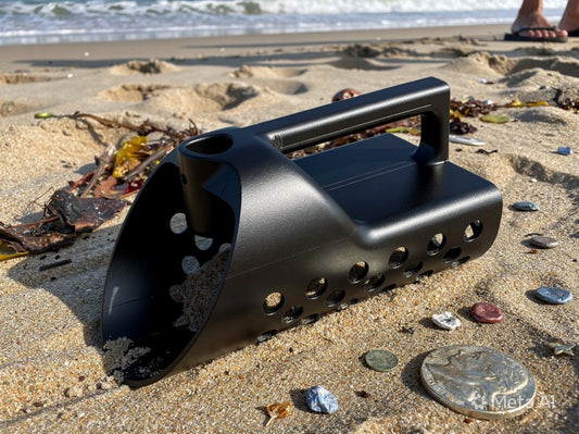 Pá Peneira de Areia para Detector de Metais