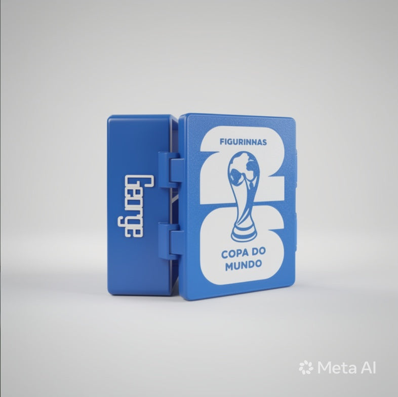 Porta Figurinhas Copa do Mundo 2026 - Impressão 3D