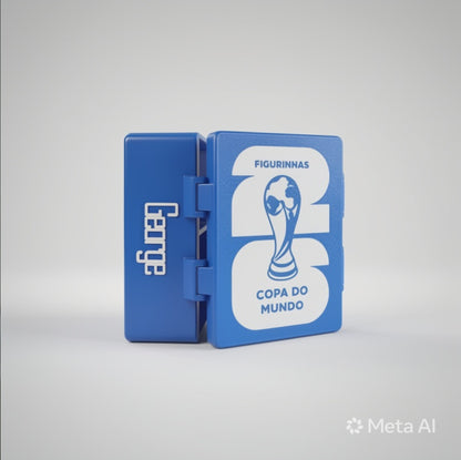 Porta Figurinhas Copa do Mundo 2026 - Impressão 3D