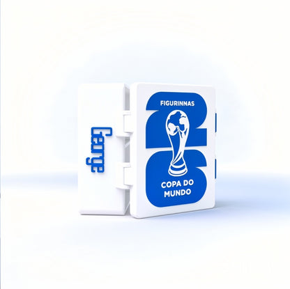 Porta Figurinhas Copa do Mundo 2026 - Impressão 3D
