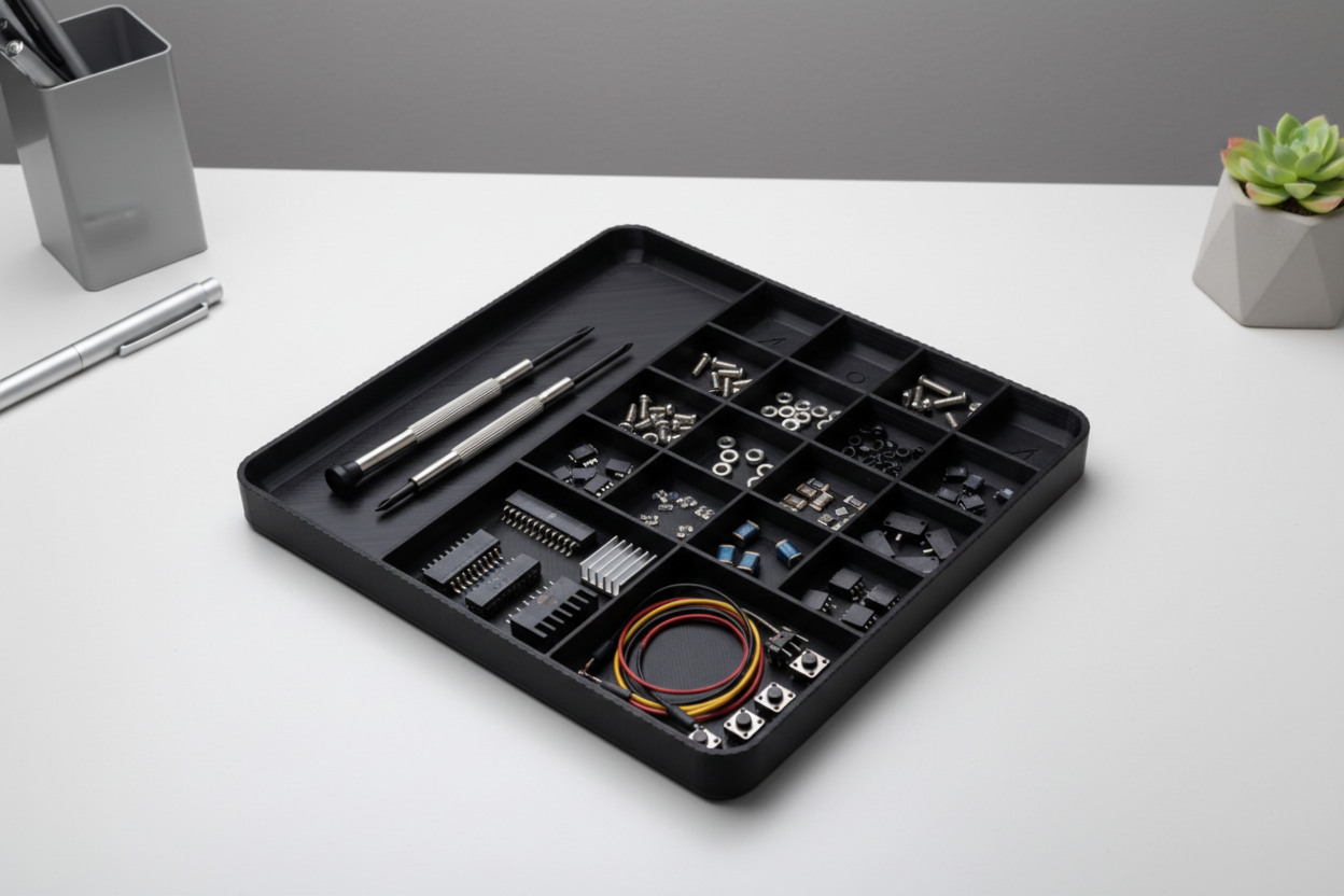 Volta Tray — Preto Matte