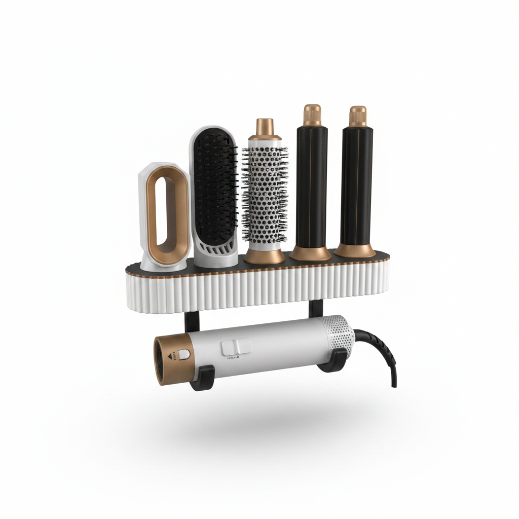 Suporte de Parede Dyson Airwrap — Preto com Bronze