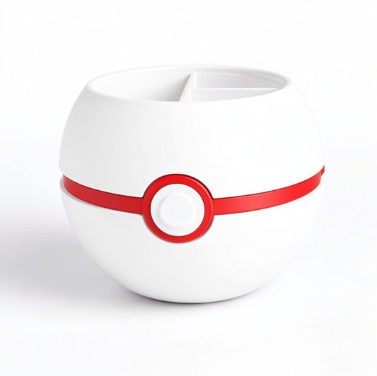 Porta Caneta Pokébola Pokémon - Organizador de Mesa Impressão 3D
