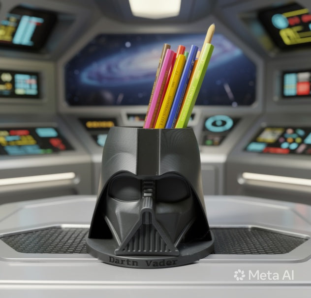Porta Caneta Darth Vader Star Wars - Impressão 3D