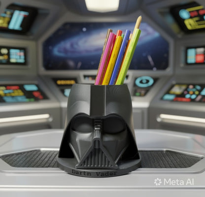 Porta Caneta Darth Vader Star Wars - Impressão 3D