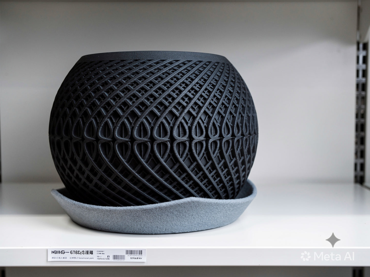 Vaso Cinético Decorativo – Impressão 3D