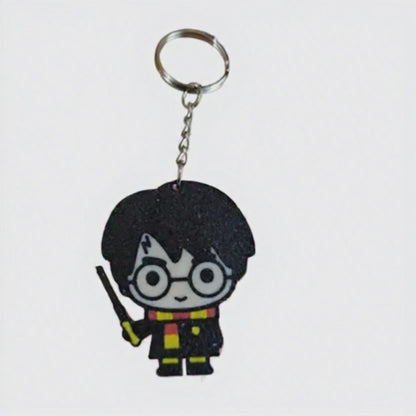 Kit 3 Chaveiros Harry Potter com Clicker - Impressão 3D